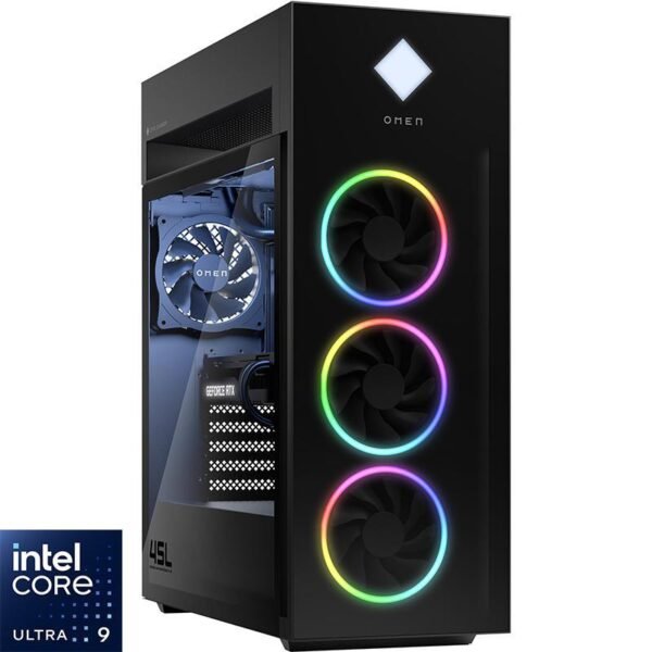 HP OMEN 45L Liquid Cooling — RTX 5070 Ti